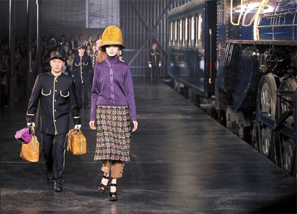 The Louis Vuitton Express Pulls into Shanghai - Fashion School Daily