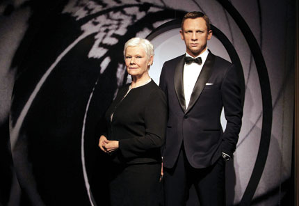 tvilling bakke narre Playing the role of Bond's boss to the letter | Shanghai Daily