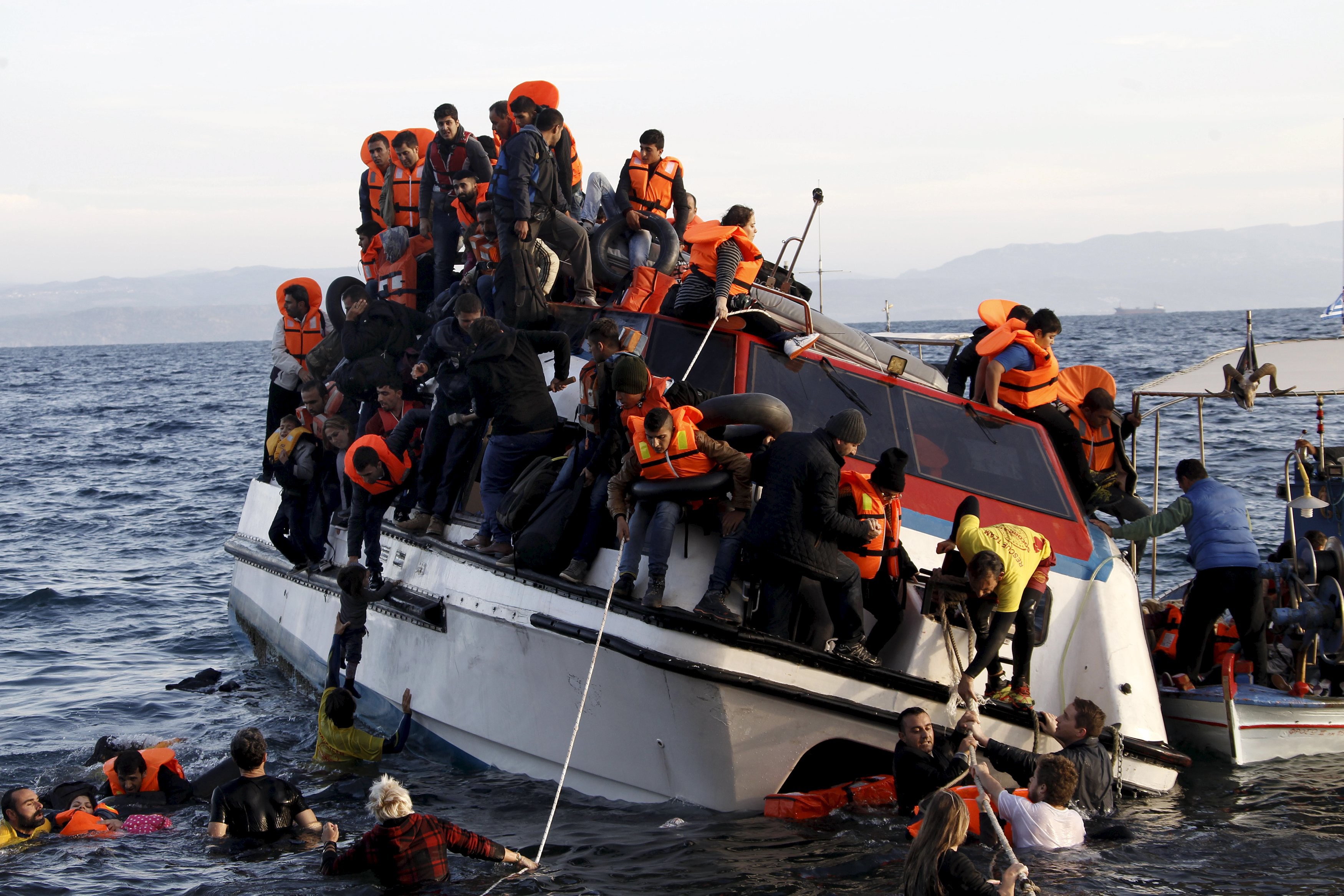 13 migrants drown as overloaded boat capsizes in Aegean Sea