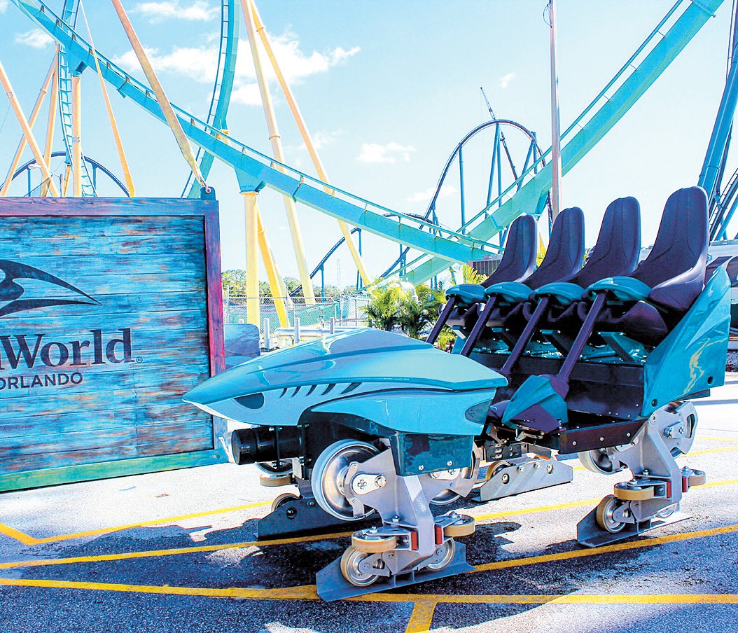 SeaWorld's new shark-themed coaster opening in June