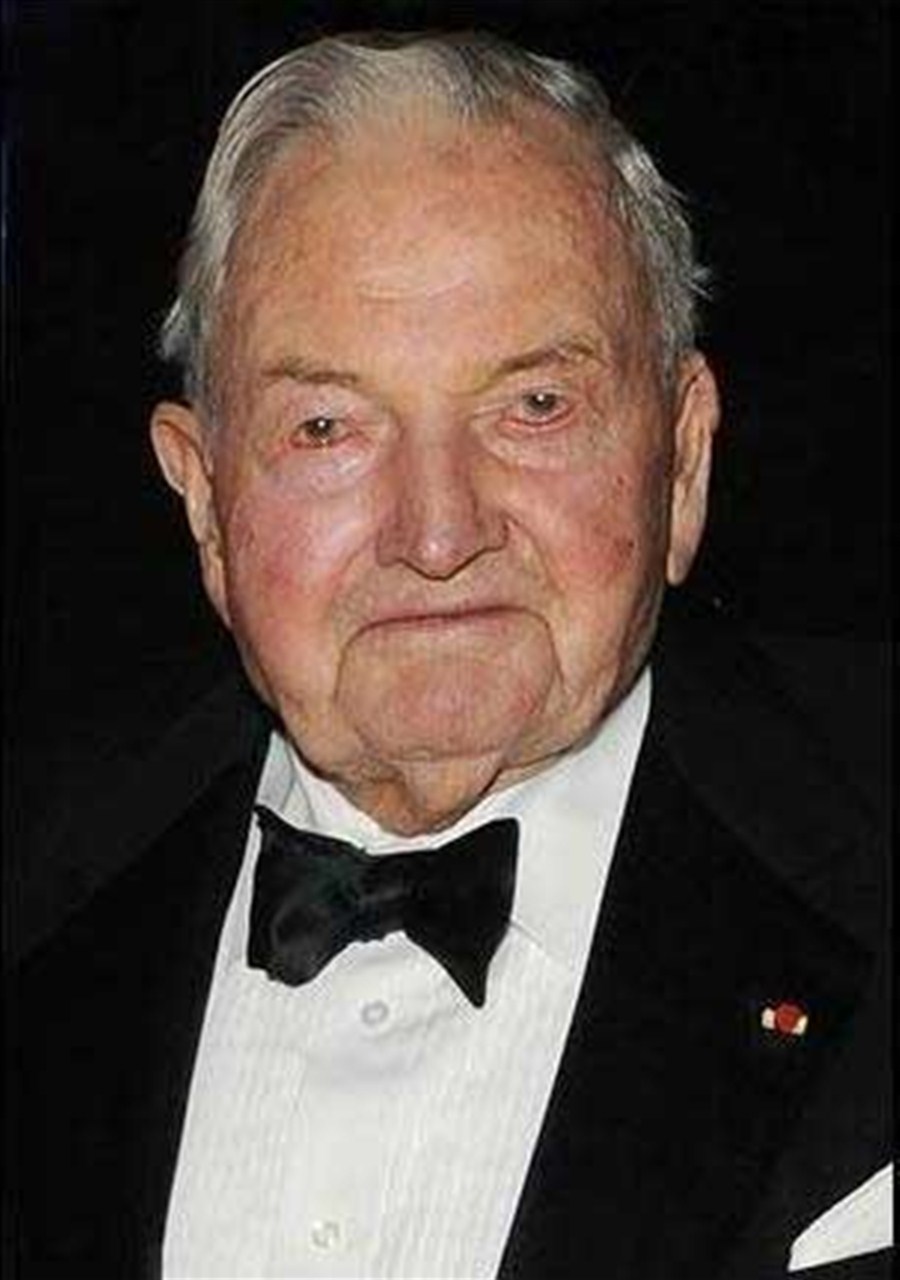 David Rockefeller, Grandson of Standard Oil Co-Founder, Dies at 101