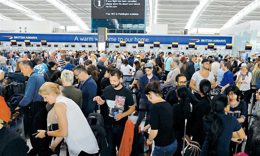 Ba Resumes Some Flights After Computer Failure Causes Chaos Shanghai Daily