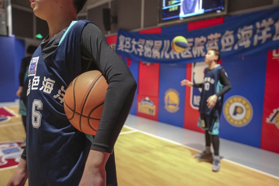 A Proud Basketball Team On Special Mission Shanghai Daily